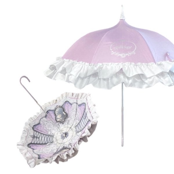 Abilletage ~ Lace Print Umbrella by Indie Brand
