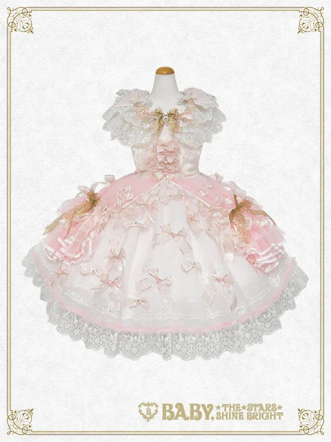 ♡*ン様 BABY,♡生成りJSK♡はしごレース♡難あり Love Shine Princess JSK [build to order] by Baby, the Stars Shine
