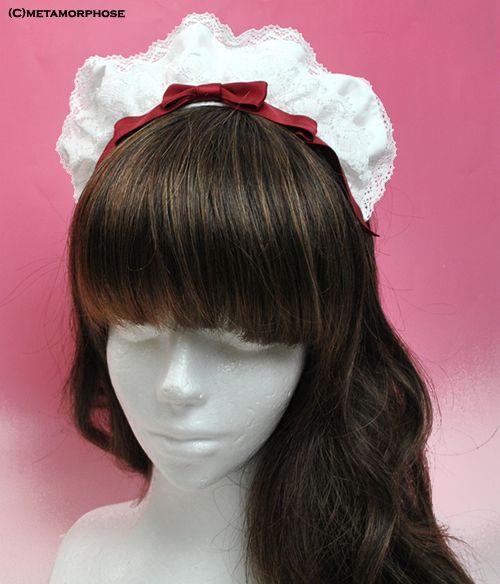 Ribbon Frill Headband by Metamorphose Temps de Fille