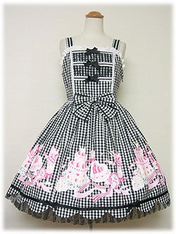 Pastel a la Mode JSK (Gingham) by Angelic Pretty