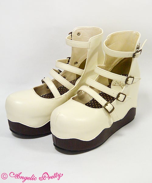 靴 Angelic Pretty Melty Chocolate Shoes 4aab4d78-e32c-5f8a-a2fb-