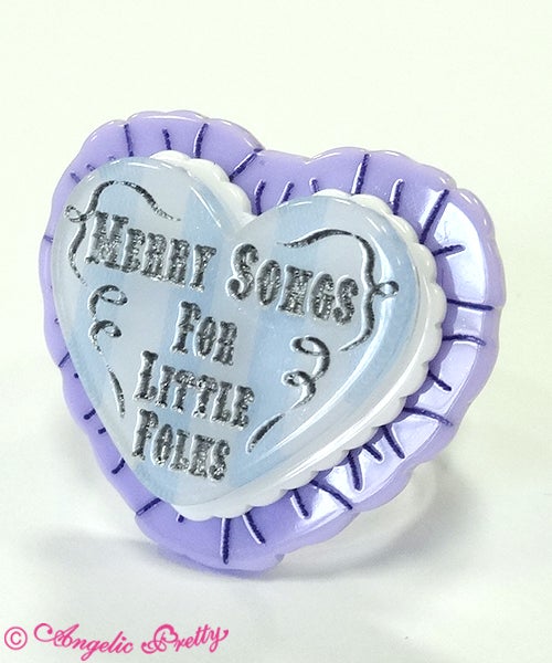 Melody Toys Heart Ring by Angelic Pretty
