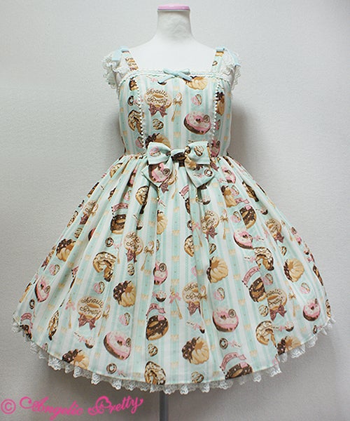 Angelic Pretty ドーナツジャンスカ Melty Cream Doughnut JSK (2016