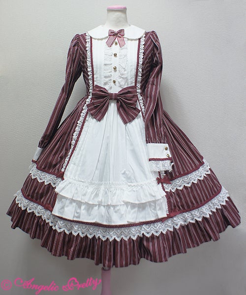 British Stripe OP by Angelic Pretty