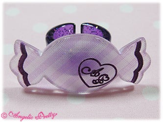 Candy Stripe Ring by Angelic Pretty