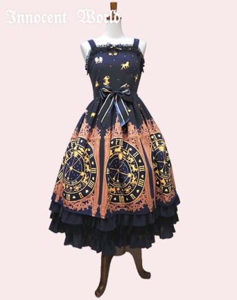 Starry Astronomical Clock Frilled JSK by Innocent World