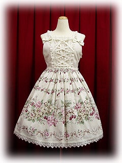 Cross Rose Print JSK I by Baby, the Stars Shine Bright