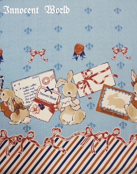 Rabbit Letter Sailor Collar JSK by Innocent World