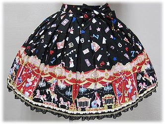 Star Night Theater Skirt by Angelic Pretty