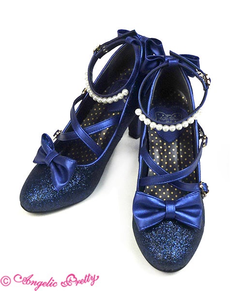 Party Glitter Shoes by Angelic Pretty