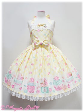 Sugar Fairy Cake Halter Neck JSK by Angelic Pretty