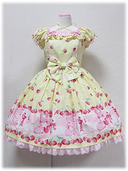 Cherry Berry Bunny OP by Angelic Pretty