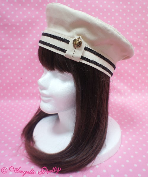 Royal Creamy Chocolate Beret by Angelic Pretty