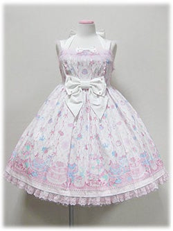 Angelic Pretty♡メモリアルケーキJSK＋カチュ＋ボンネット♡ Memorial Cake Halterneck JSK by Angelic Pretty