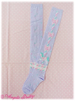 Angelic Pretty 　Sugary Ponyオーバーニー 4edaeb29-9518-5349-aadc-