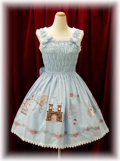 Sleeping Beauty Shirring JSK by Baby, the Stars Shine Bright