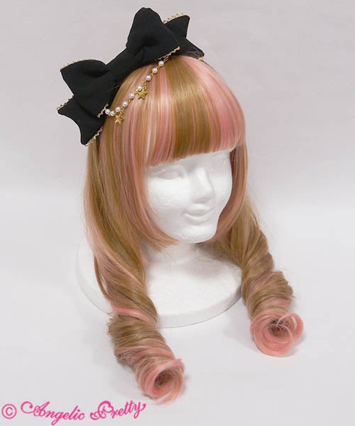 Angelic Pretty Twinkle Sky ワンピース カチューシャ Twinkle Sky Head Bow by Angelic Pretty