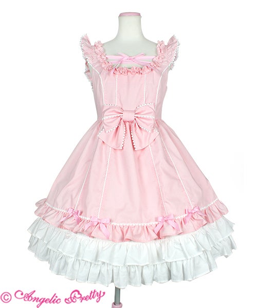 Lace Up Angel JSK (2018) by Angelic Pretty