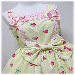 Cherry Berry Bunny Heart JSK by Angelic Pretty