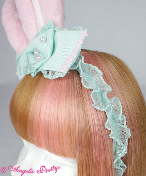 Whip Bunny Head Bow by Angelic Pretty