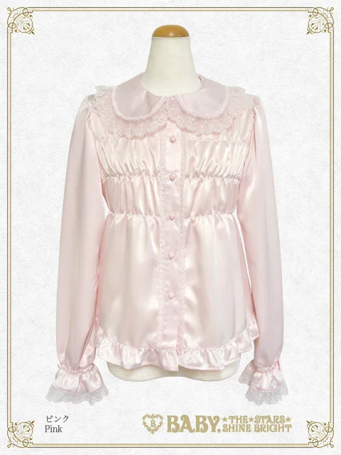 Satin Babydoll Blouse (2024) by Baby, the Stars Shine Bright