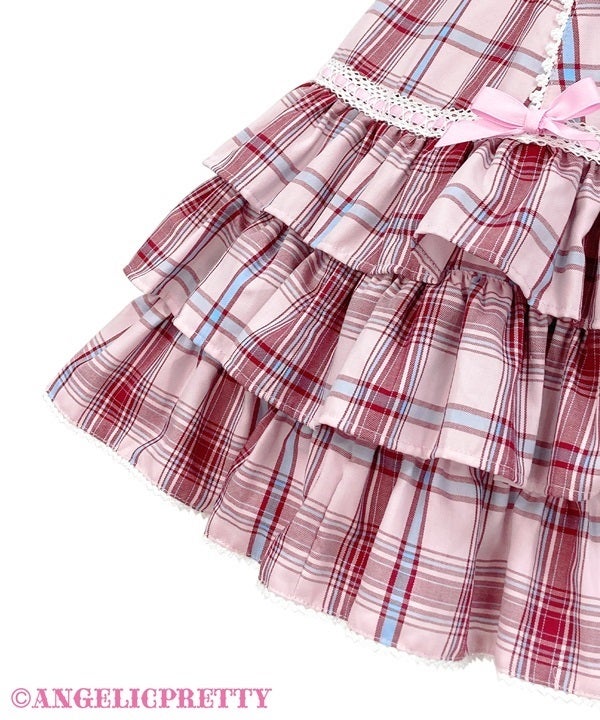 Cute Heart JSK (Tartan) by Angelic Pretty