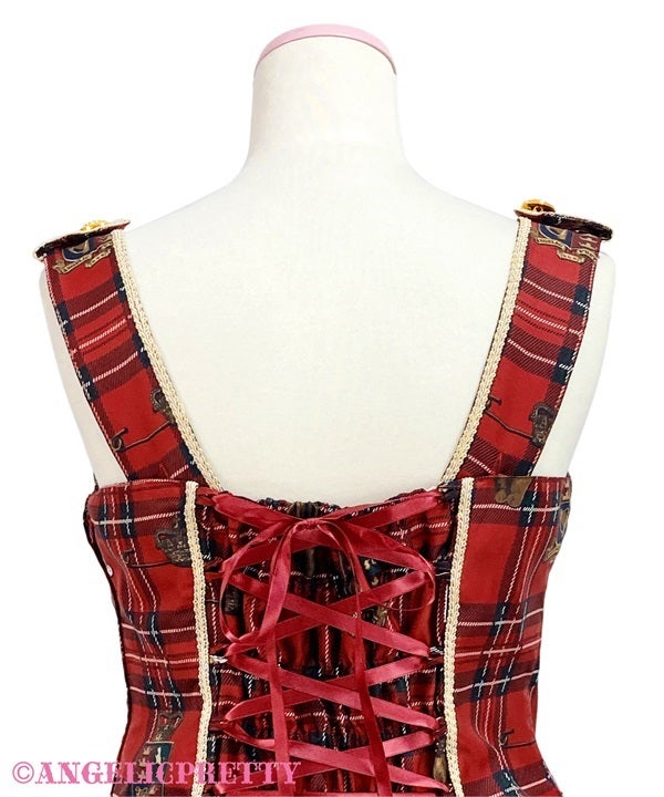 British Bear Low Waist JSK by Angelic Pretty
