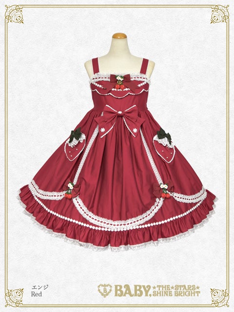 Swinging Strawberry JSK by Baby, the Stars Shine Bright