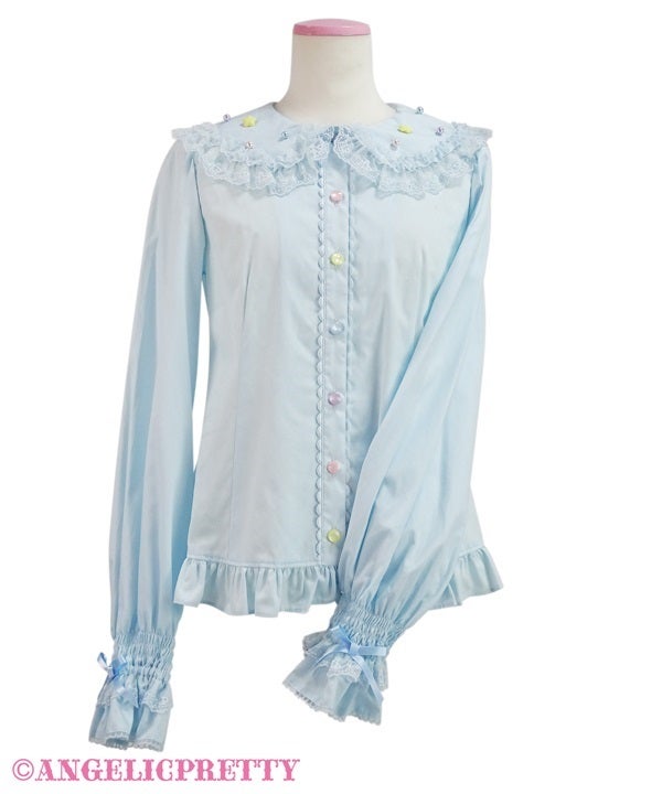 Angelic Pretty starブラウス Colorful Pearl Star Blouse by Angelic Pretty