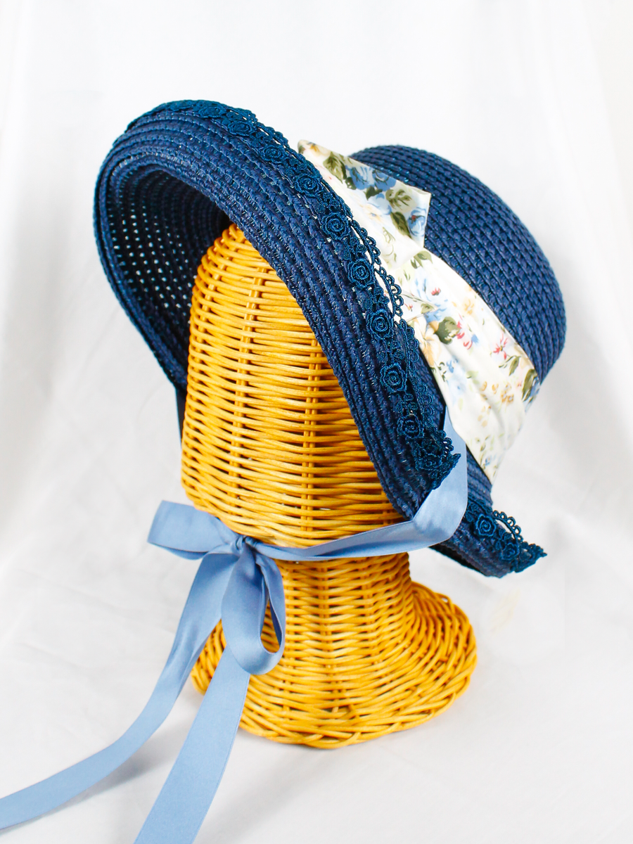 Rococo Bouquet Caprine Hat by Victorian Maiden