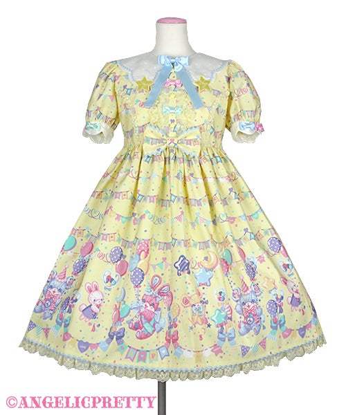 Angelic Pretty Happy Garland サックス Happy Garland OP by Angelic Pretty