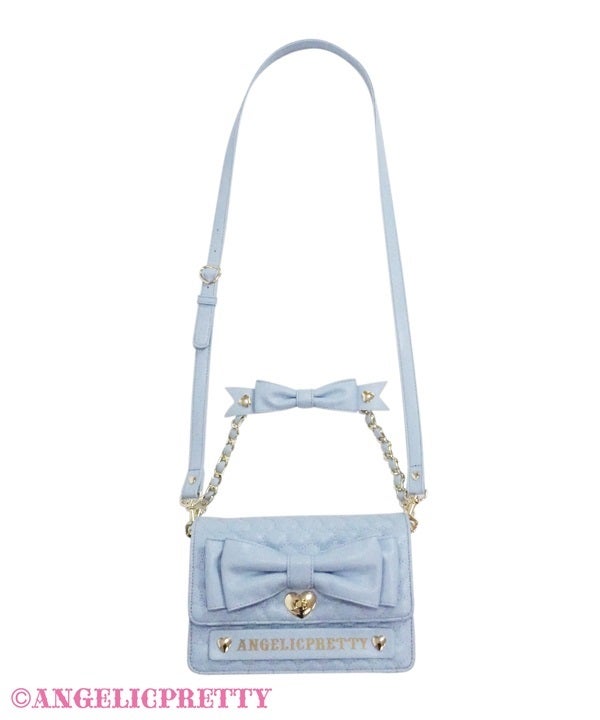 Heart Quilted Pochette (2024) by Angelic Pretty