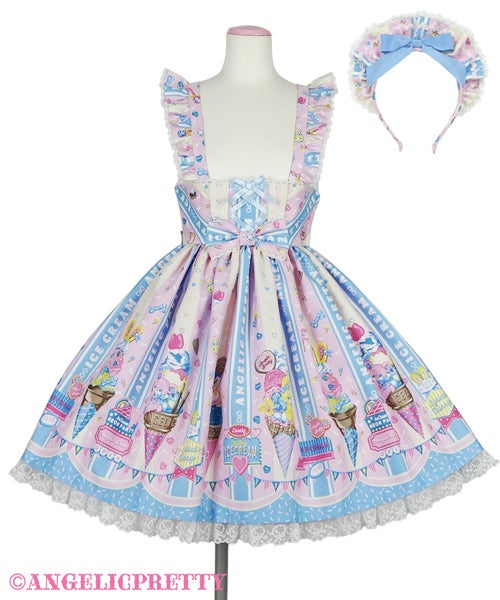 Ice Cream Parlor Cafe Set by Angelic Pretty