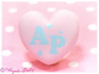 Angelic pretty【dreamハートマカロンリング】 Dream Heart Macaron Ring by Angelic Pretty