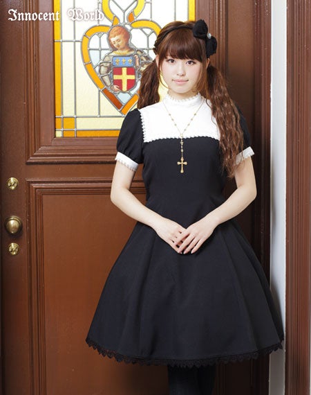 Innocent World スクエアーシスターワンピース Square Collar Nun OP by Innocent World
