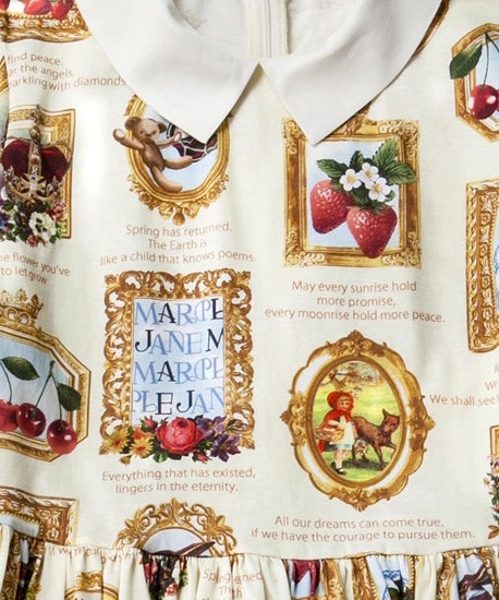 Anniversary Frame Puff Sleeve OP by Jane Marple