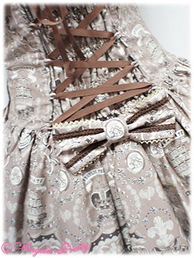 Musee du Chocolat Low Waist JSK by Angelic Pretty
