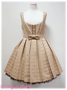 Royal Chocolate Round JSK (2012) by Angelic Pretty