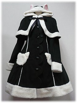 Lovely Cat Ears Coat by Angelic Pretty