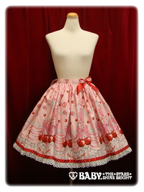 Cherish My Juicy Cherry Skirt by Baby, the Stars Shine Bright