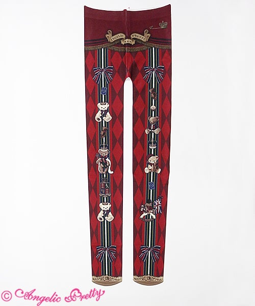 British Bear Tights (2016) by Angelic Pretty