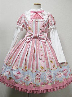 wonder party OP ピンク Wonder Party OP by Angelic Pretty