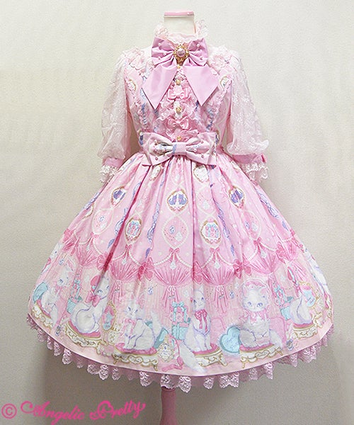 Angelic Pretty Dolly Catオーバーニー Dolly Cat OP by Angelic Pretty