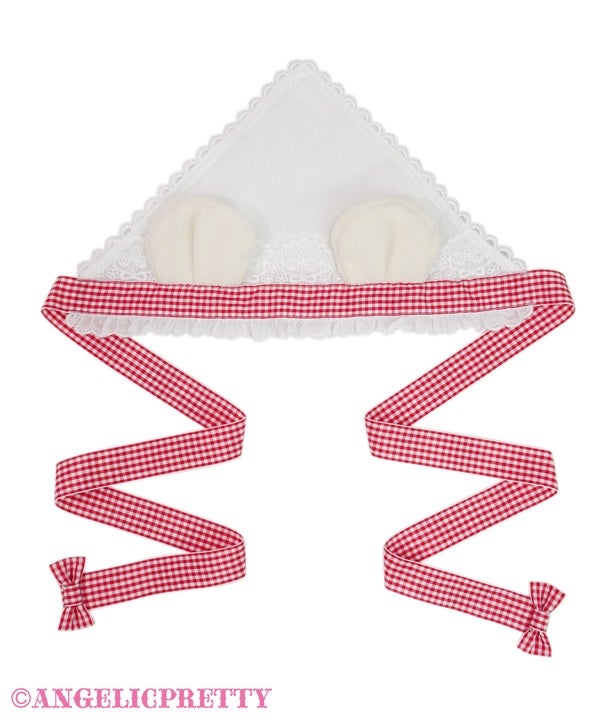 【最終価格】Angelic Pretty マシュマロBearバブーシュカ Marshmallow Bear Babushka by Angelic Pretty