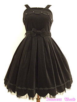 Velveteen Scallop JSK by Innocent World