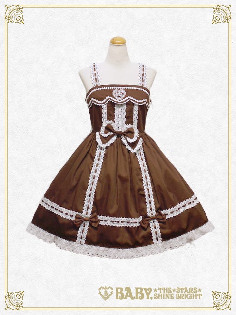 Heart Embroidered JSK by Baby, the Stars Shine Bright
