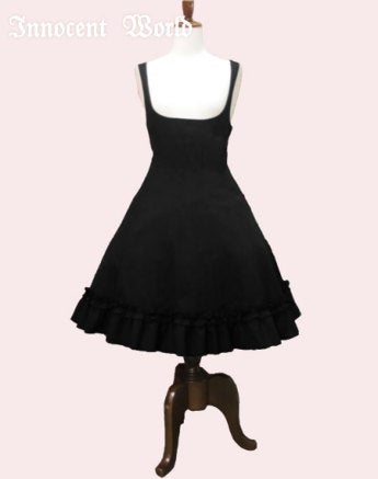 レッグウェア Innocentworld Plain Corset Flare JSK by Innocent World