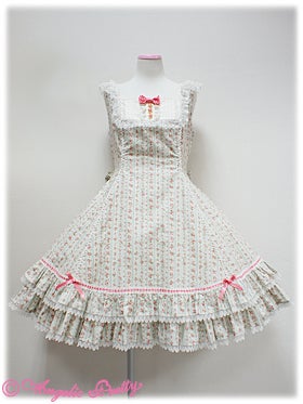 Stripe Rosy JSK by Angelic Pretty