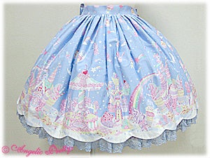 Milky Planet Skirt by Angelic Pretty