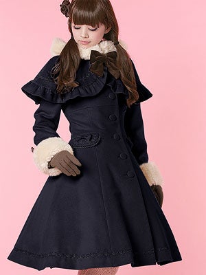 メアリーマグダレン　アリスティーヌコート　ネイビー Alistine Coat (223-0405) by Mary Magdalene